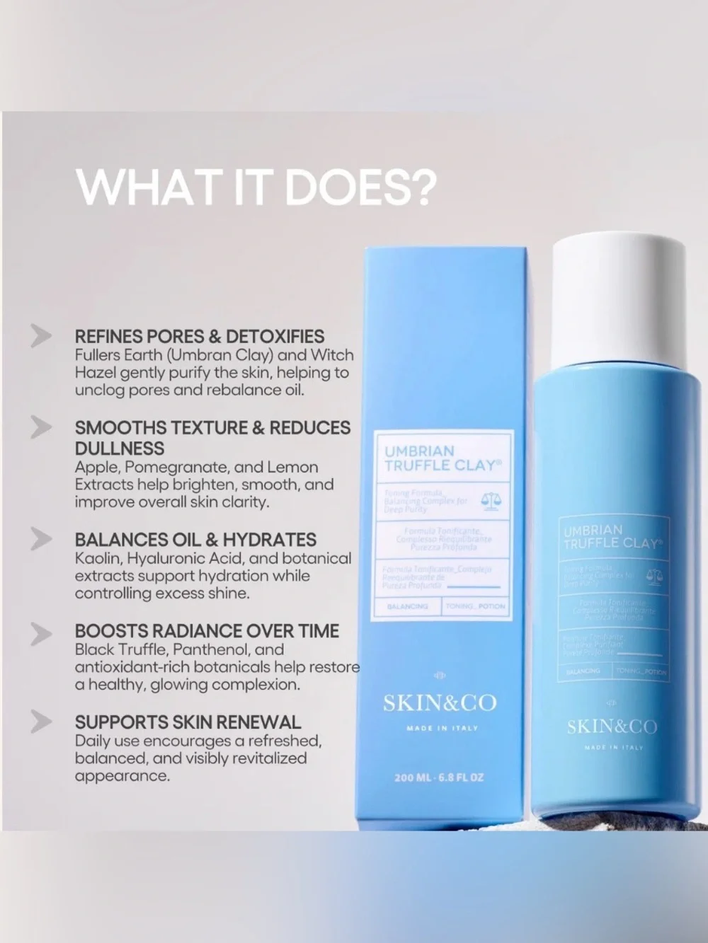 Skin&Co Umbrian Truffle Clay Toner